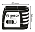 Изображение Лазерный нивелир BOSCH GLL 2 Professional + MM 2 0601063A01