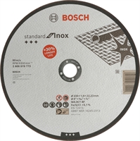 Изображение Отрезной круг Bosch Standard for Inox WA 36T BF 230x1.9x22.23 мм 2608619773
